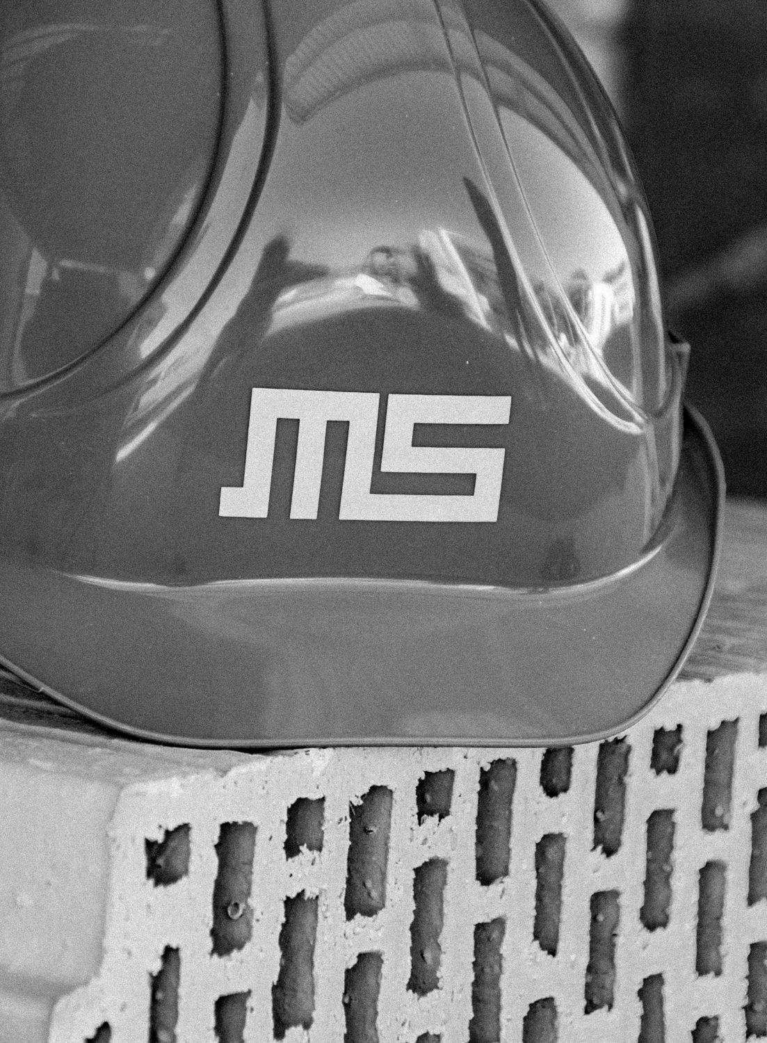 Detailaufnahme von einer Baustelle des Bauunternehmens Siebenson in Schweinfurt