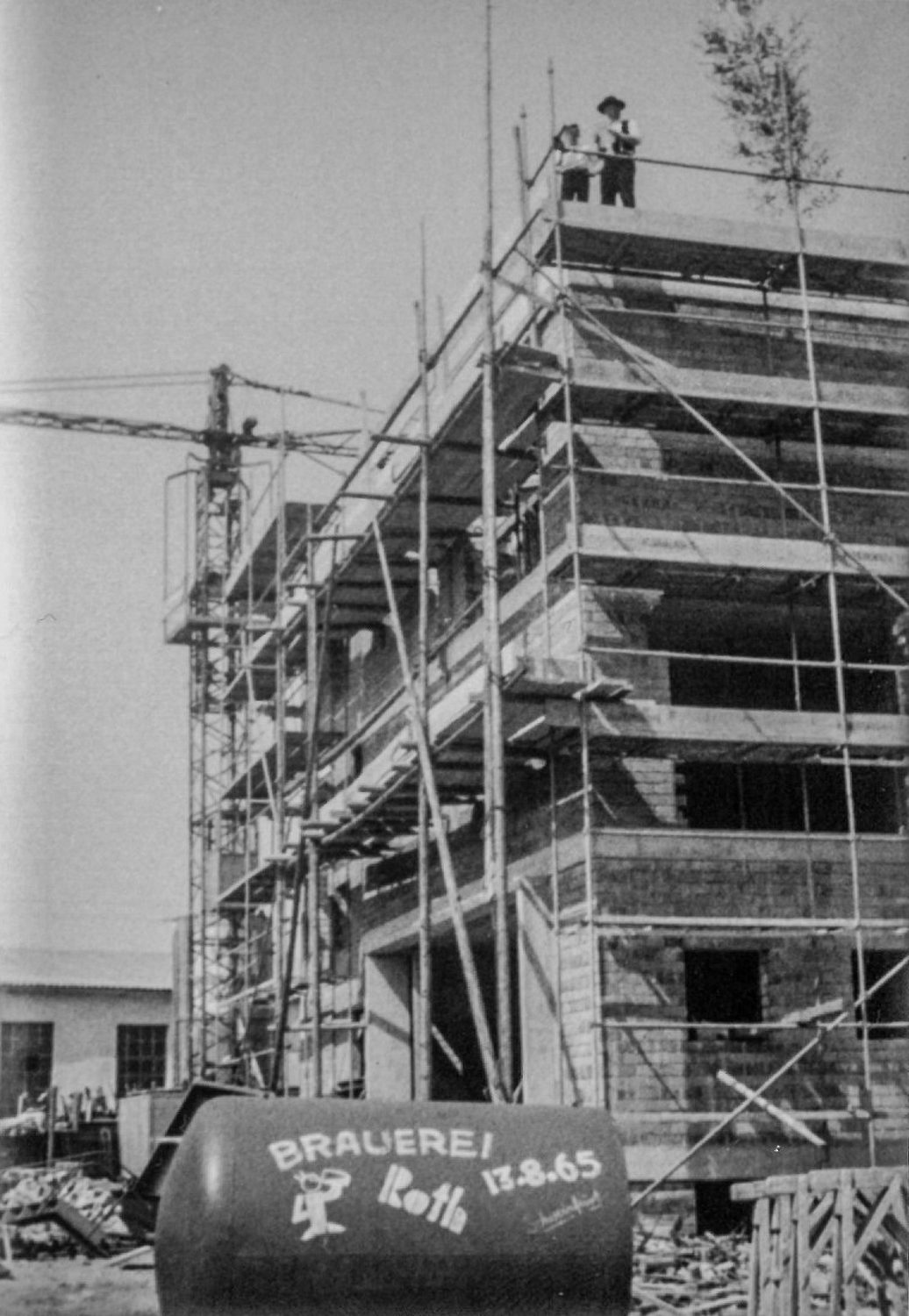 Richtfest Brauerei Roth 1965