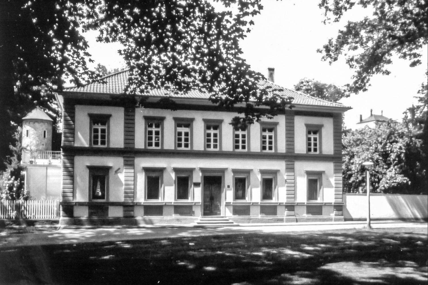 Siebenson Villa, errichtet nach Plänen eines Schülers des Architekten Leo von Klenze, um 1860